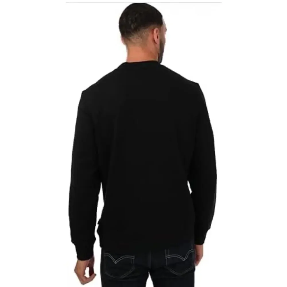 Ted Baker London Black Logo Print Crewneck Sweater Size 5/XL